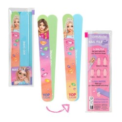 Top Model Tırnak Törpü Seti Mavi-Yeşil - Top Model