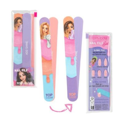 Top Model Tırnak Törpü Seti Mor-Pembe - 1