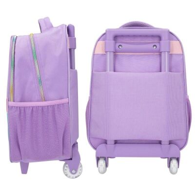 Top Model Ylvi Çekçekli Işıklı Tekerlekli Çanta - 3