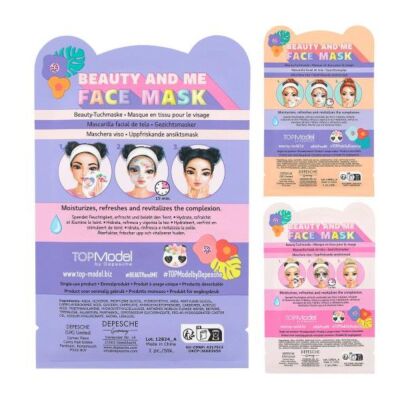 Top Model Yüz Maskesi Mor Ayı - 2