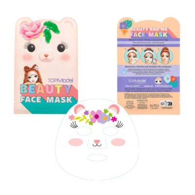 Top Model Yüz Maskesi Pembe Ayı - 1