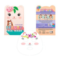 Top Model Yüz Maskesi Pembe Ayı - Top Model
