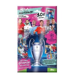 Topps Uefa Şampiyonlar Ligi 2022-2023 Sezonu Resmi Sticker Koleksiyonu - Mega Multipaket - Topps