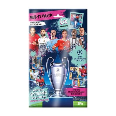 Topps Uefa Şampiyonlar Ligi 22-23 Sezonu Stickerları – Multipaket