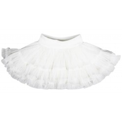 Tül Etek Ekru - Karamela