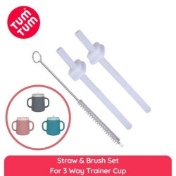 Tum Tum 3 Aşamalı Bardak Temizle Fırçası ve 2 Yedek Pipeti - 2