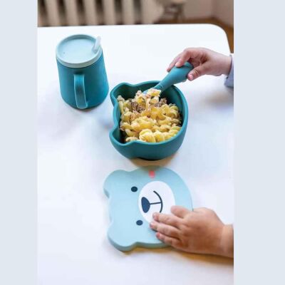 Tum Tum Silikon Beslenme Seti Betsy Bear - 5