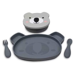 Tum Tum Silikon Beslenme Seti Kev Koala - Tum Tum
