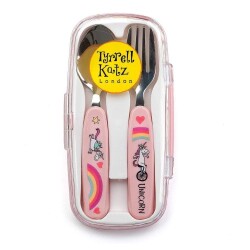 Tyrrell Katz Çelik Çatal Kaşık Seti Unicorn - Tyrrell Katz