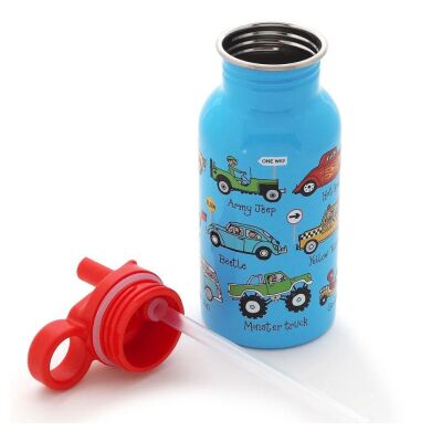 Tyrrell Katz Pipetli Çelik Matara 400Ml Cars - 2