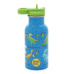 Tyrrell Katz Pipetli Çelik Matara 400Ml Dino - Tyrrell Katz