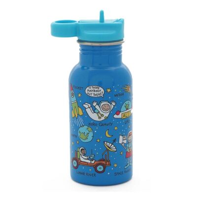 Tyrrell Katz Pipetli Çelik Matara 400Ml Space - 1