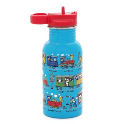 Tyrrell Katz Pipetli Çelik Matara 400Ml Tren - 1