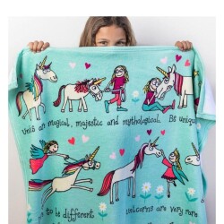 Tyrrell Katz Polar Battaniye 150 cm X 100 cm Unicorn - 2