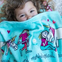 Tyrrell Katz Polar Battaniye 150 cm X 100 cm Unicorn - 3