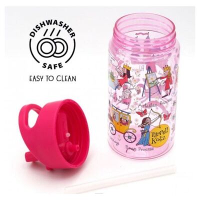 Tyrrell Katz Tritan Tutmalı Pipetli Matara New Princess - 3