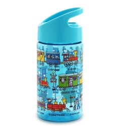 Tyrrell Katz Tritan Tutmalı Pipetli Matara New Tren - Tyrrell Katz