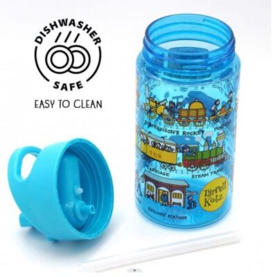 Tyrrell Katz Tritan Tutmalı Pipetli Matara New Tren - 3