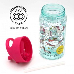 Tyrrell Katz Tritan Tutmalı Pipetli Matara New Unicorn - 3