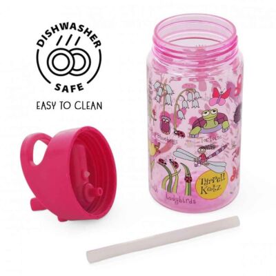 Tyrrell Katz Tritan Tutmalı Pipetli Matara Secret Garden - 3