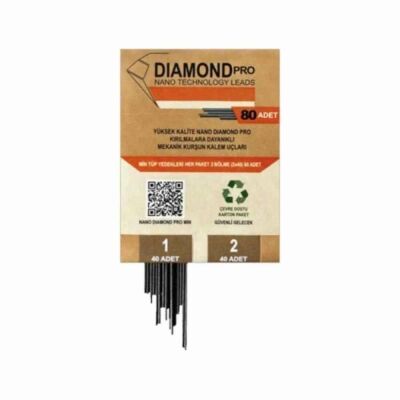 Uniball Min Nano Diamond Pro 2B 0.7 MM 80li - 2