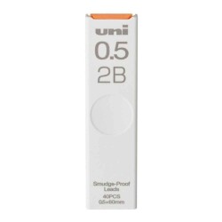 Uniball Smudge Proof 2B 0.5 MM Versatil Kalem Yedeği 40lı - Uniball
