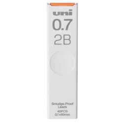 Uniball Smudge Proof 2B 0.7 MM Versatil Kalem Yedeği 40lı - Uniball