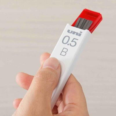 Uniball Smudge Proof 2B 0.7 MM Versatil Kalem Yedeği 40lı - 2