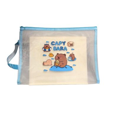 Unick Color Capybara A4 Saplı File Dosya - 1