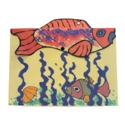 Unick Color Fish A4 Çıt Çıt Dosya - 2