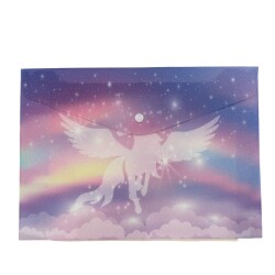 Unick Color Simli Unicorn A4 Çıt Çıt Dosya - 2
