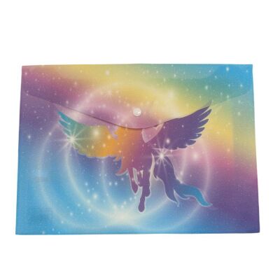 Unick Color Simli Unicorn A4 Çıt Çıt Dosya - 3