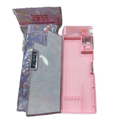 Unick Color Unicorn Su Oyunlu Fonksiyonlu Çift Taraflı Kalem Kutusu - 3