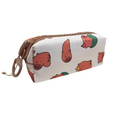 Unicus Capybara Kanvas Kalem Kutusu Big Zip - 1