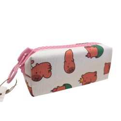 Unicus Capybara Kanvas Kalem Kutusu Big Zip - 5