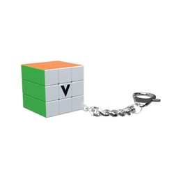 V Cube 3X3 Flat Anahtarlık - Thumbnail