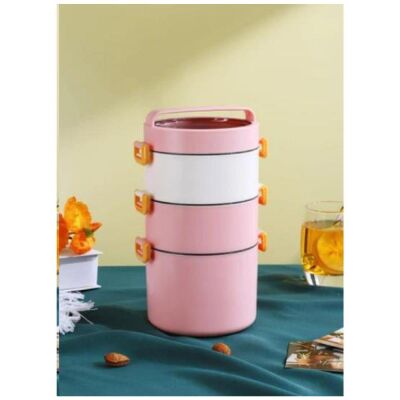 Vagon Life Çelik 3 Gözlü Sefer Tası Yemek Kabı 1800 ML - 3