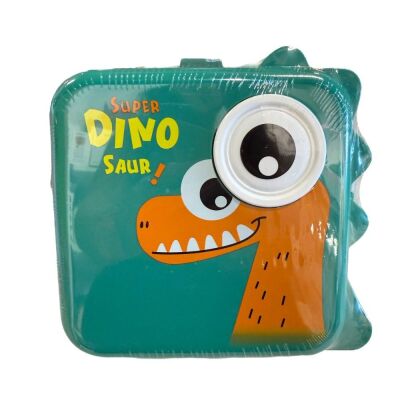 Vagon Life Çelik Beslenme Kabı Dino 1120 ML - 3