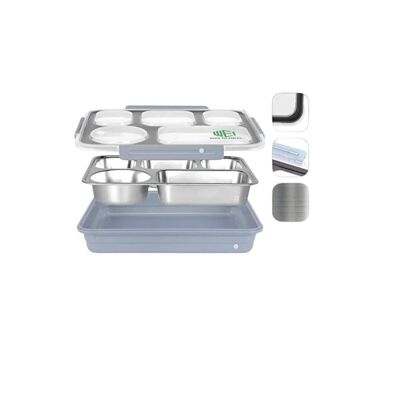 Vagon Life Çelik Bölmeli Yemek Kutusu 1.6 Litre - 3