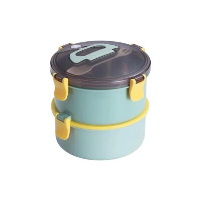 Vagon Life Çelik Yemek Termosu 2 Katlı Sefertası 1600 ML XC397 - 8