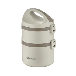 Vagon Life Çelik Yemek Termosu 2 Katlı Sefertası BL40130 - 8