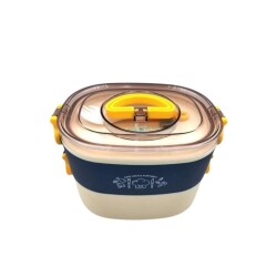 Vagon Life Çelik Yemek Termosu 2 Katlı Sefertası Bl50251-2 Kulplu - 4