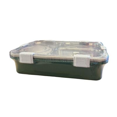 Vagon Life Dört Bölmeli Çelik Yemek Termosu 850 ML Bl50433-1 - 1