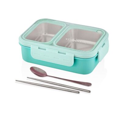 Vagon Life İki Bölmeli Çelik Yemek Termosu 700 ML XC7096 - 3