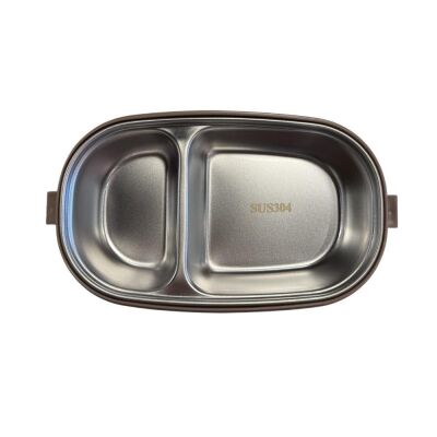 Vagon Life İki Katlı Çelik Yemek Kabı 1140 ML - 8