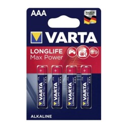 Varta Longlife Max Power AAA İnce Pil 4'lü - Varta