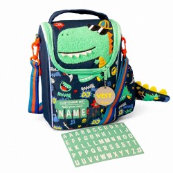 Vest Beslenme Çantası Dino Matara Gözlü - Vest