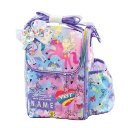 Vest Beslenme Çantası Matara Gözlü Unicorn Figürlü 2 - Vest