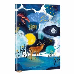 Victorias Journals Smyth Art Esnek Kapak Defter A6 Krem 96 Yp Çizgili Geyik - Victorias Journal