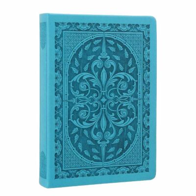 Vintage Old Book Sketch Defter 14X20 110 Gr Açık Mavi 123-9109 - 1